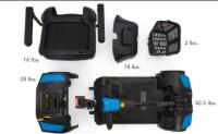 Disassembles to 5 Pieces